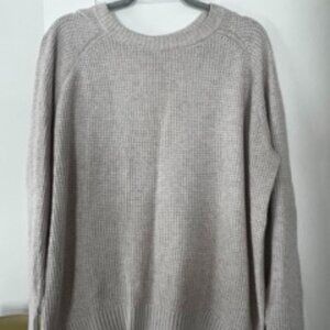 Old Navy So Soft Waffle Crewneck Sweater GUC